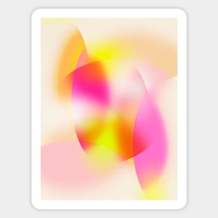 Colorful Misty Gradient 08 - Summer Vibes Sticker